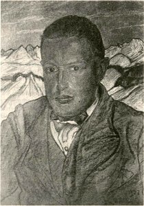 Witkacy - Portret Kazimierza Mischke, 1923, KDM I 473