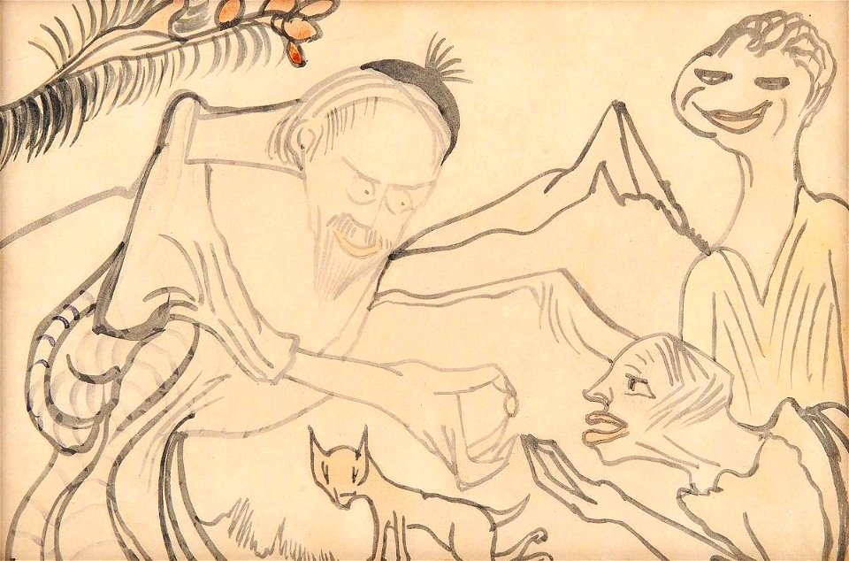 Witkacy - Goldmann Baruch Teerbroom daje Ninie pigułkę, 1922
