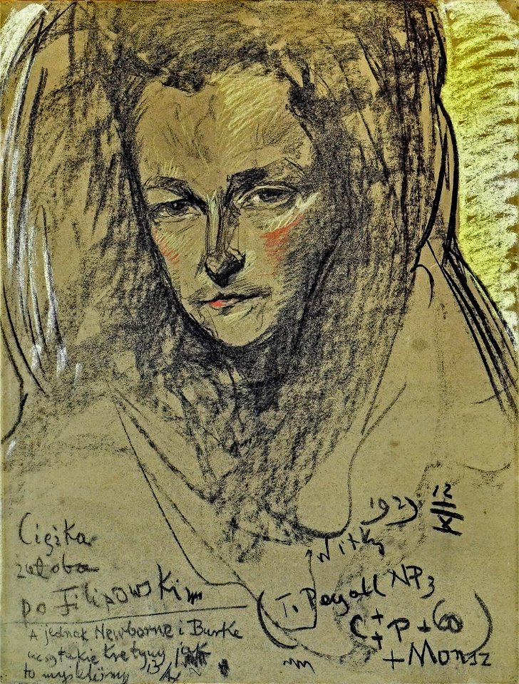 Witkacy - 1 - obraz Portret Heleny Białynickiej-Biruli