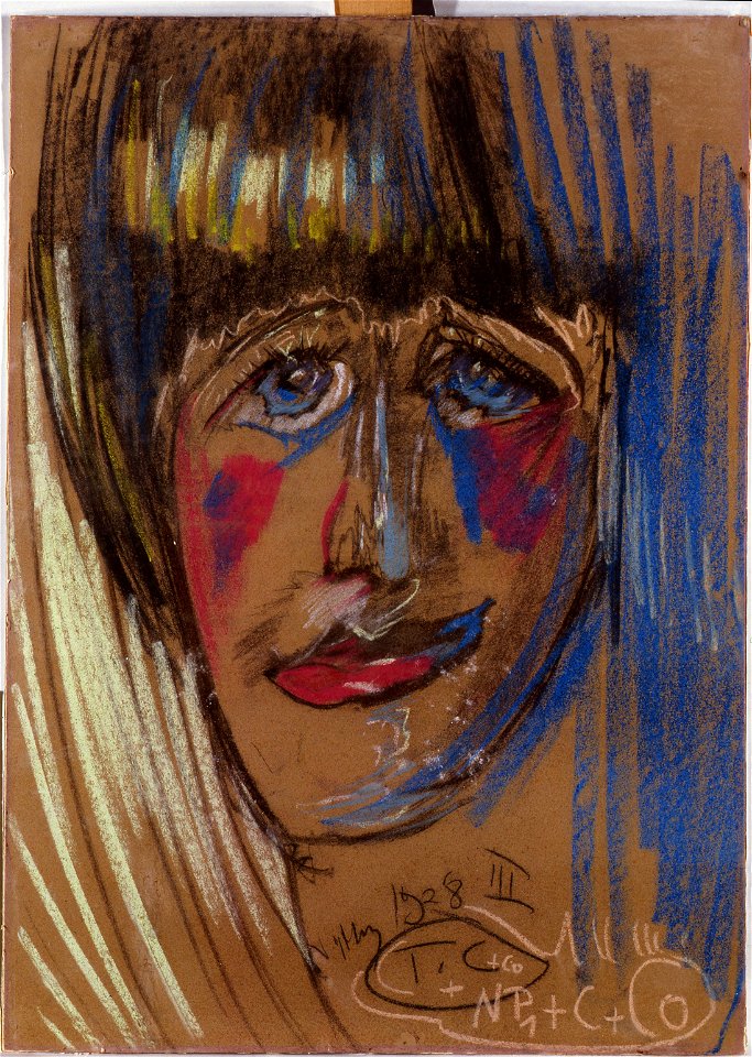 Witkacy - Portret Zofii Mohuczyny - MPŚ-M-113