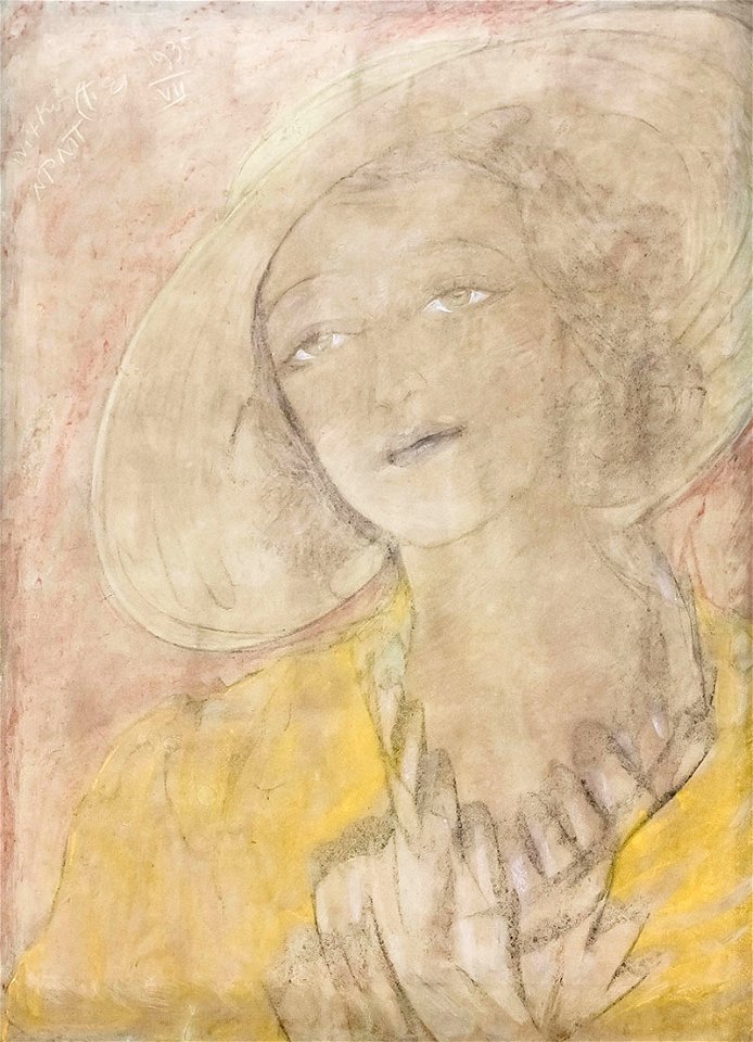 Witkacy - Portret Jadwigi Beckowejz d. Sałkowskiej, I votoBurhardt-Bukackiej, 1935