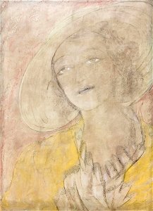 Witkacy - Portret Jadwigi Beckowejz d. Sałkowskiej, I votoBurhardt-Bukackiej, 1935
