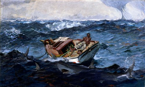 Winslow Homer - The Gulf Stream - Metropolitan Museum of ArtFXD. Free illustration for personal and commercial use.