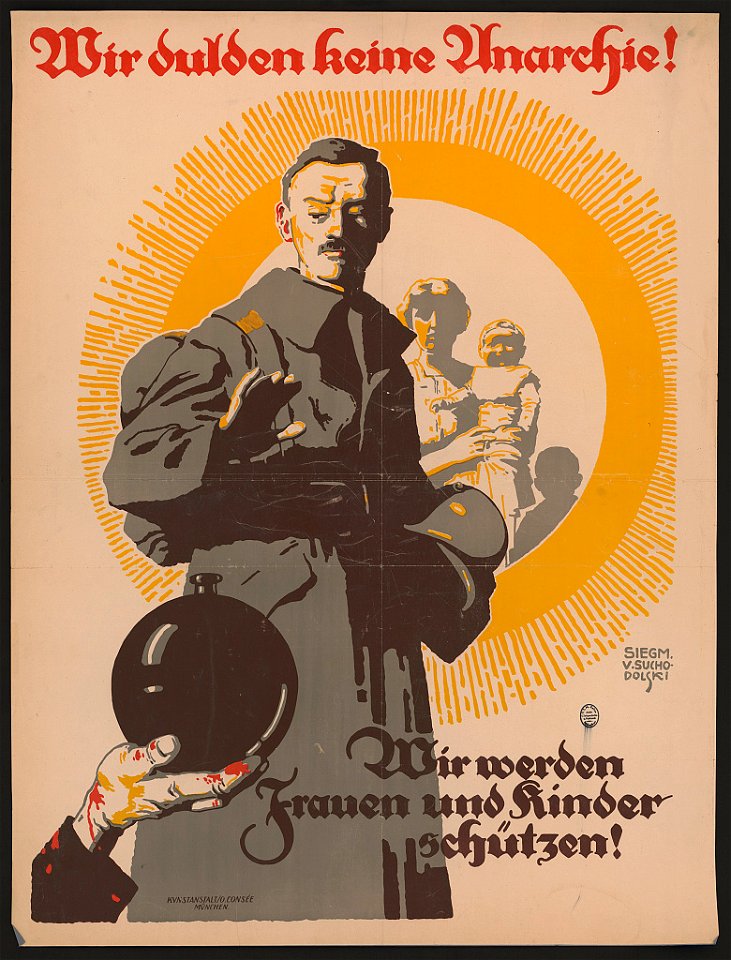 Wir dulden keine Anarchie! - Siegm. v. Suchodolski. LCCN2004666186