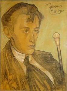 Witkacy - Portret Brunona Jasieńskiego, 1921 - KDM I 424