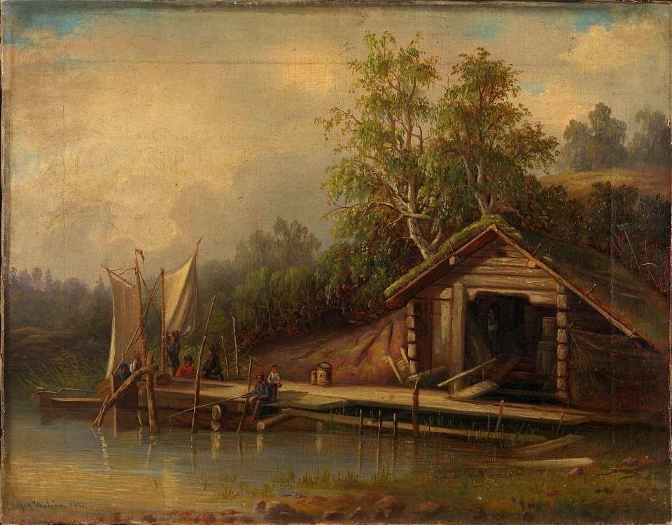 Alfred Wiström - Painting - NG.M.00253 - National Museum of Art, Architecture and Design