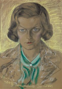 Witkacy - Portret Barbary Mikuckiej 30 Ix 1937 - 23422