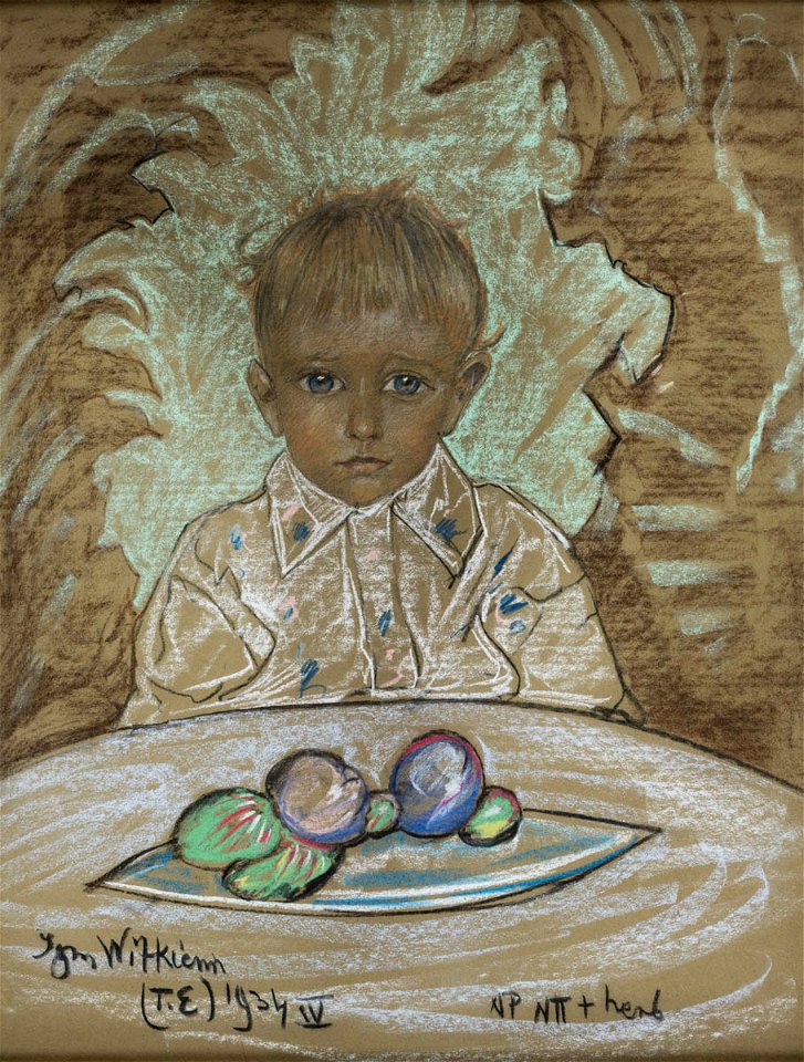 Witkacy - Portret chłopca - 1934