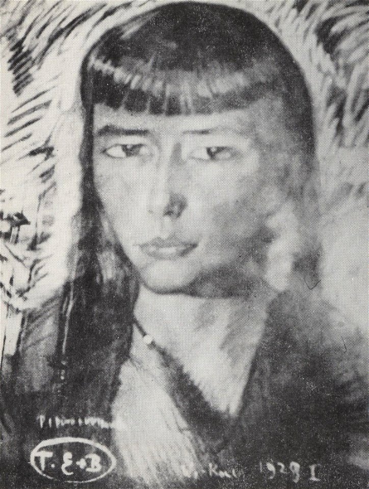 Witkacy - Portret Ilony Łozińskiej - I.1928