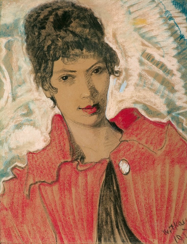 Witkacy - Portret Marii Proniewicz 1917 - 22689