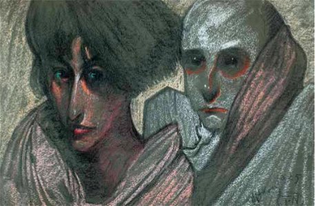 Witkacy - Portret podwójny - 1925 - KDM I 585