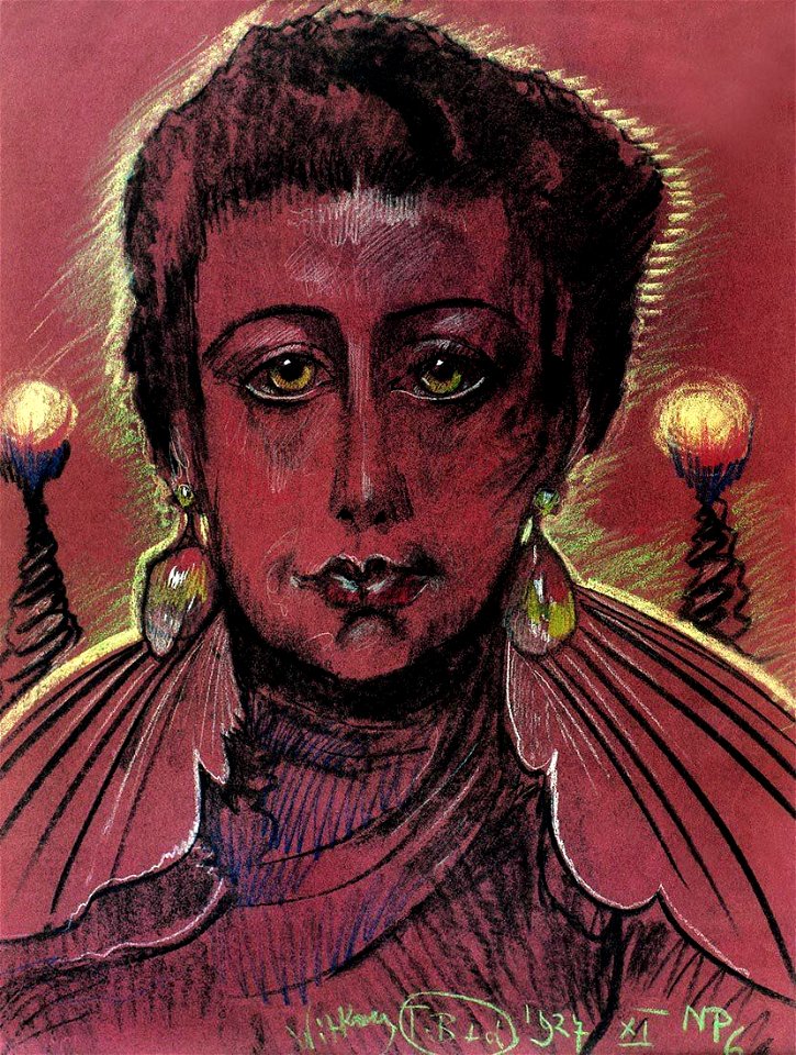 Witkacy - Portret Władysławy Reynelowej, 1927-11, KDM I 722