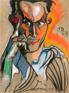 Witkacy - Autoportret 1918 - 26007