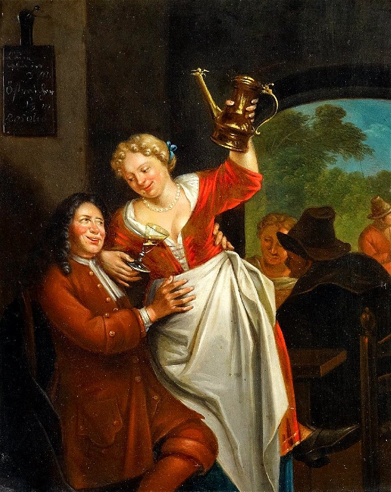 Wirtshausszene 18-19Jh