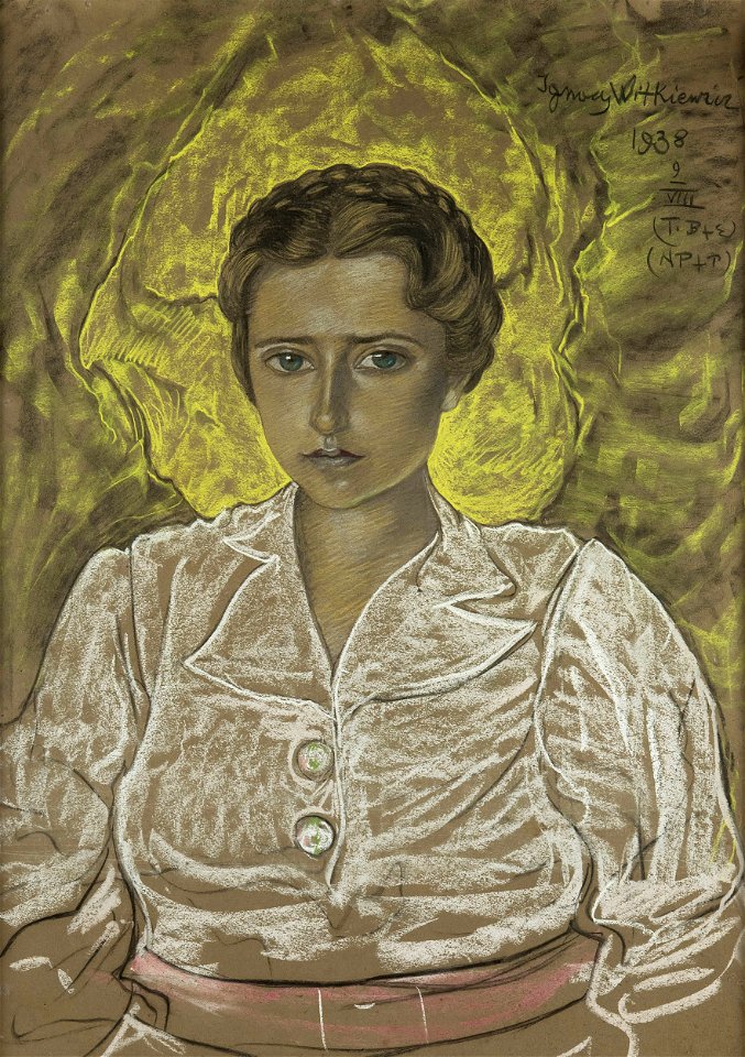 Witkacy - Portret kobiety - 9 VIII 1938