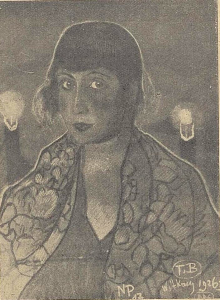 Witkacy - Portret Kazimiery Alberti, 1926