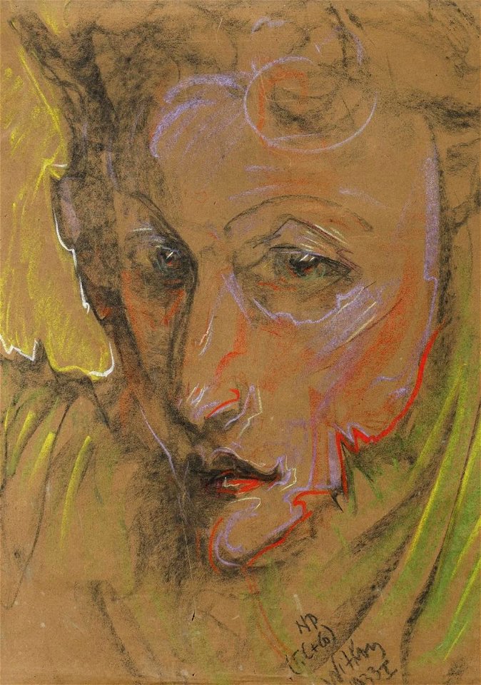 Witkacy - Portrait of Janiny Turowski-Leszczynski, 1933