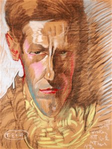 Witkacy - Portret męski, 1929-04