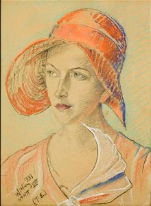 Witkacy - Portret Walerii Głogowskiej - 1933