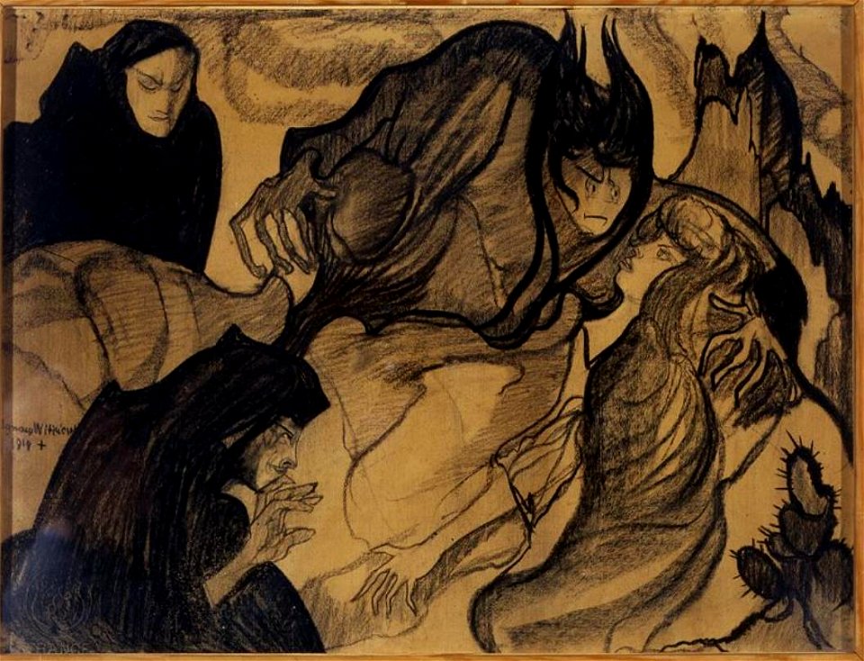 Witkacy - Kompozycja symboliczna - 1914