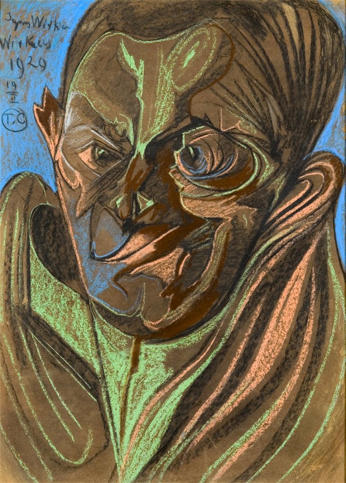 Witkacy - Portret Prof Tadeusza Sinko 1920 - 16059