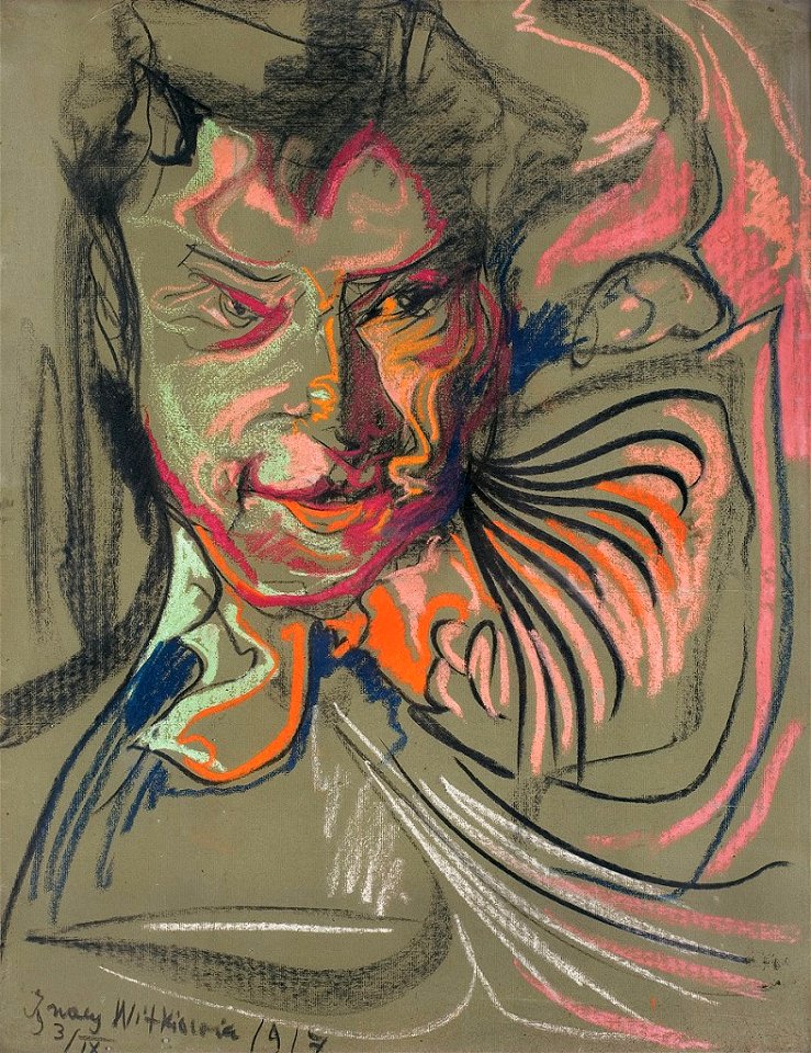 Witkacy - Portret Meski 3 Ix 1917 - 22053