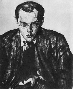 Witkacy - Portret Bronisława Malinowskiego, ok. 1912 - KDM I 139