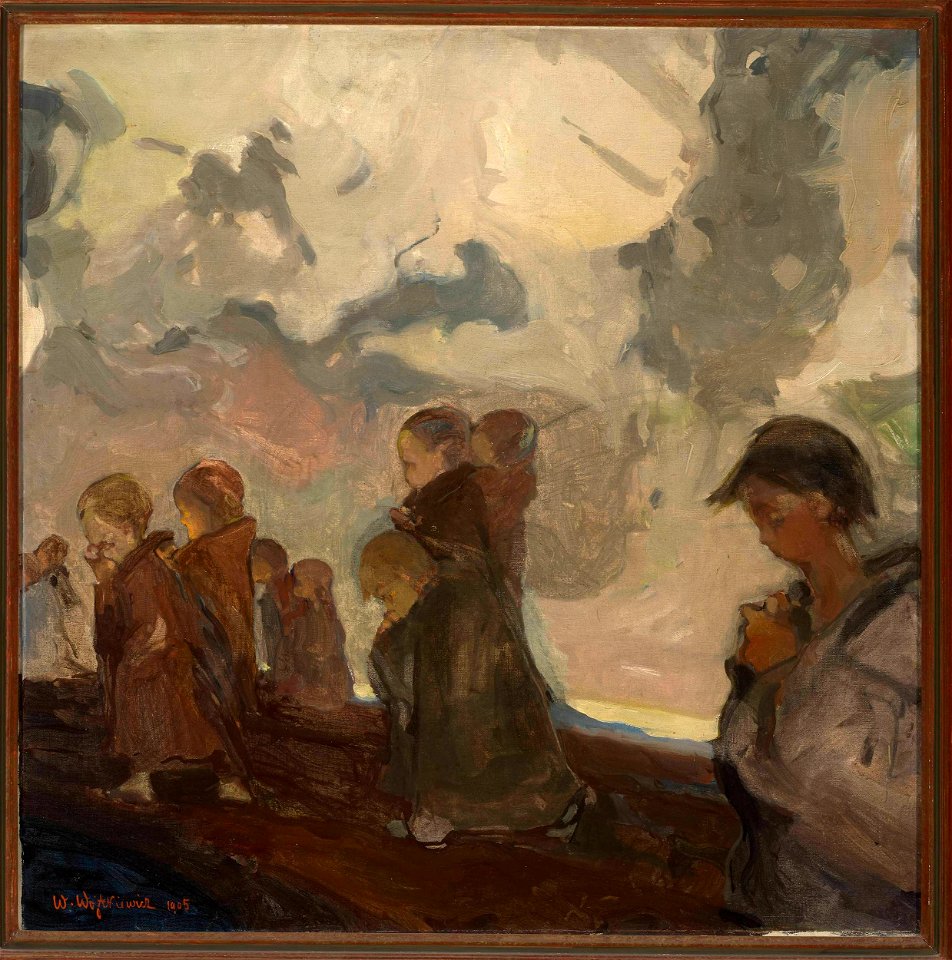 Witold Wojtkiewicz - Children's crusade - MP 356 - National Museum in Warsaw