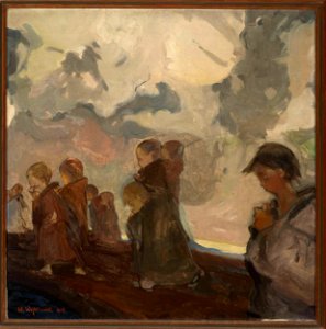 Witold Wojtkiewicz - Children's crusade - MP 356 - National Museum in Warsaw