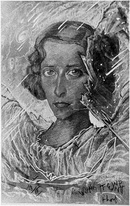 Witkacy - Portret Heleny Łabuńskiej - 19.III.1938