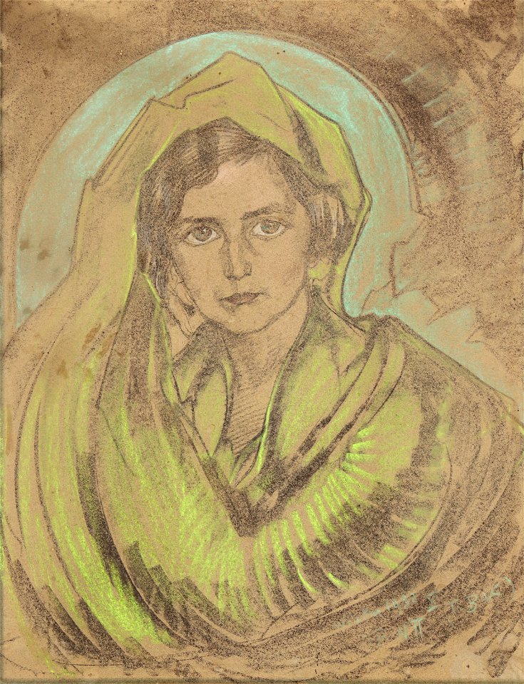 Witkacy - Portret Gertrudy Jastrzębskiej , 1932