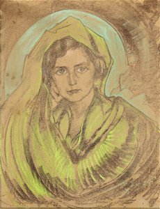 Witkacy - Portret Gertrudy Jastrzębskiej , 1932