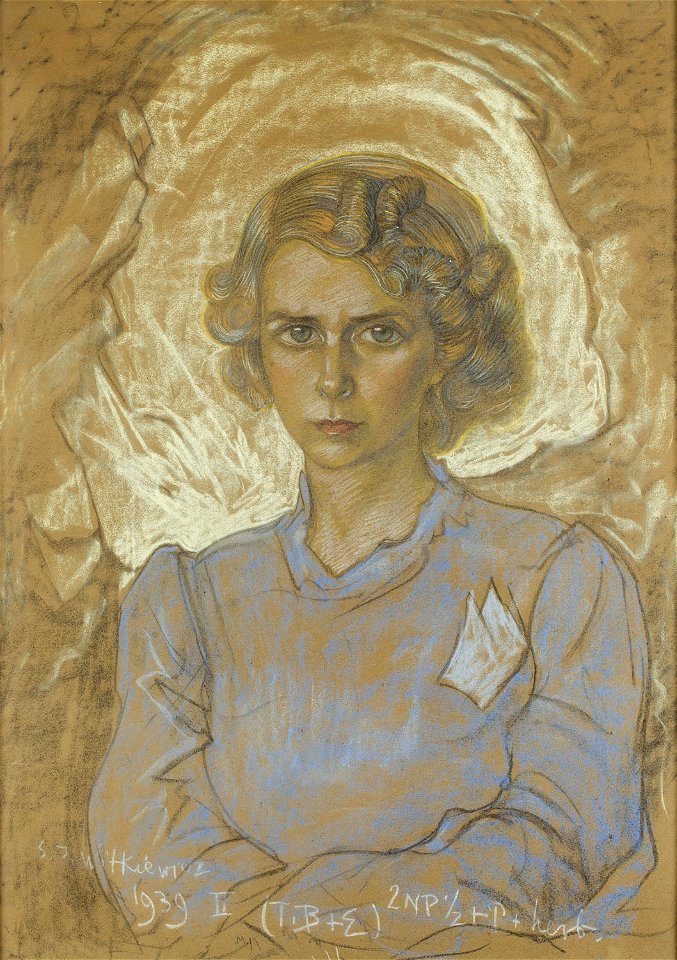 Witkacy - Portret Wandy Janiszowskiej-Groniowskiej - 1939
