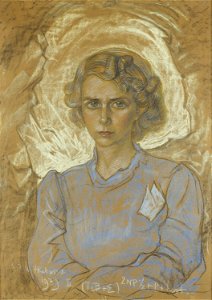 Witkacy - Portret Wandy Janiszowskiej-Groniowskiej - 1939