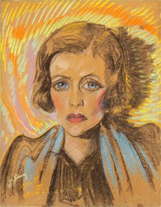 Witkacy - Portret Zofii Brezowej - 1934