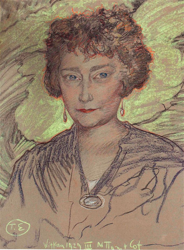Witkacy - Portrait of Ada Propper (1929-03)