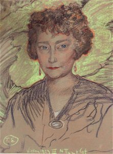 Witkacy - Portrait of Ada Propper (1929-03)