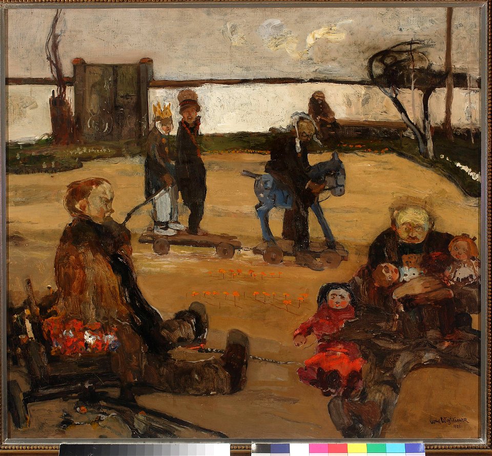 Witold Wojtkiewicz - Circus of madmen, series, “Madness” - MP 354 MNW - National Museum in Warsaw