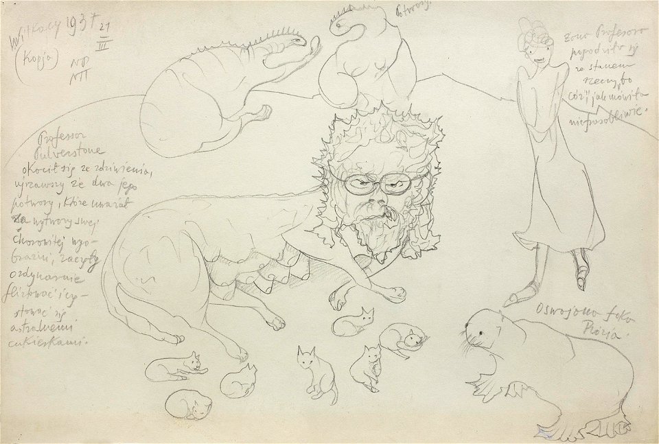 Witkacy - Profesor Pulverstone Okocil Sie 21 Iii 1937 - 24182