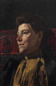 Willem Witsen - Portrait of Marie Wandscheer (1884)