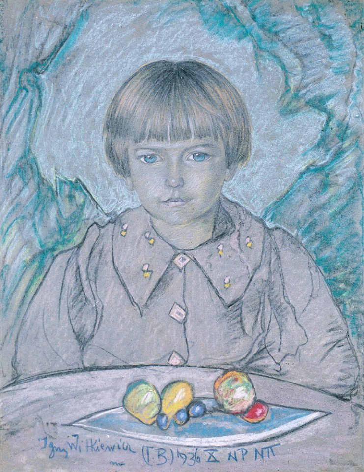 Witkacy - 3222 - obraz Portret Ewy Jasińskiej