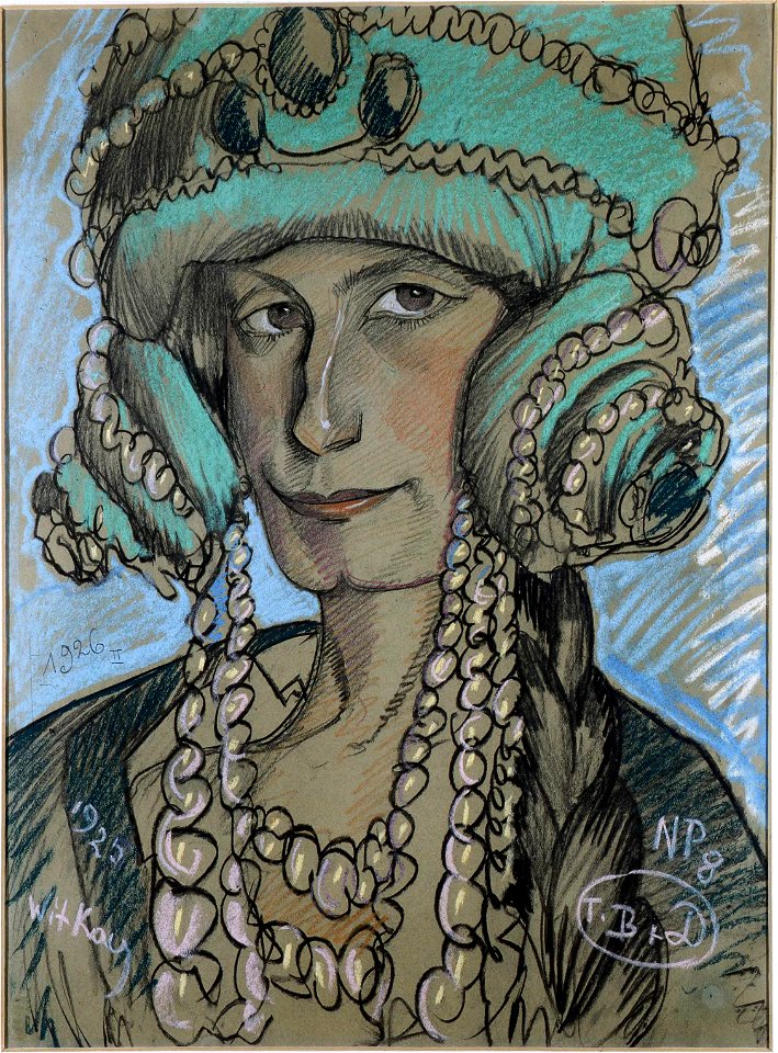 Witkacy - Portret Marii Nawrockiej - MPŚ-M-701