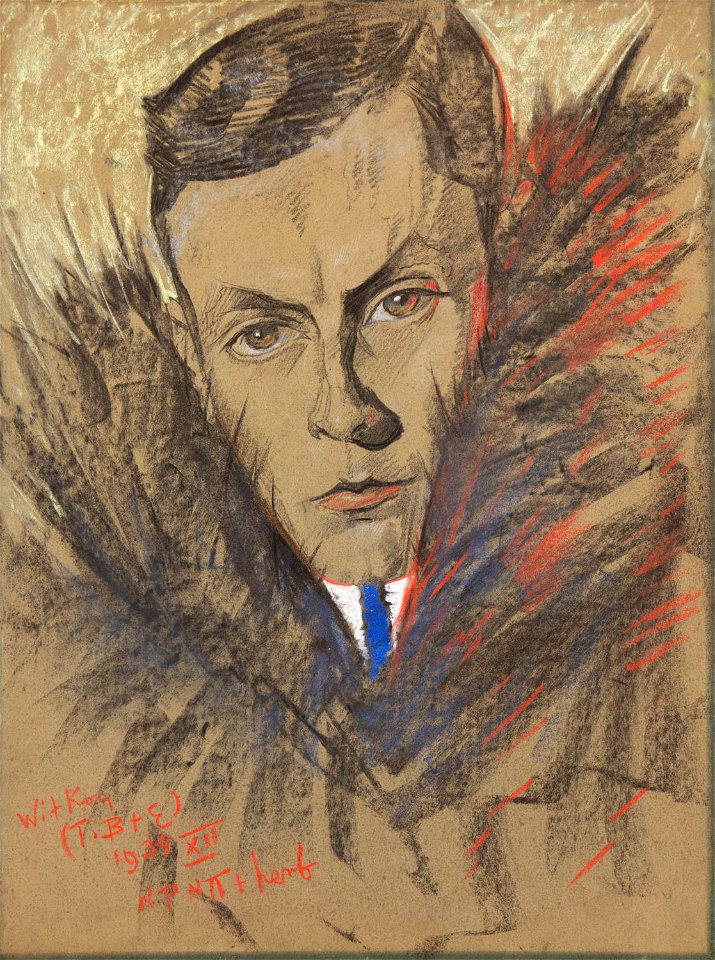 Witkacy - Portret Tadeusza Brezy - 1934