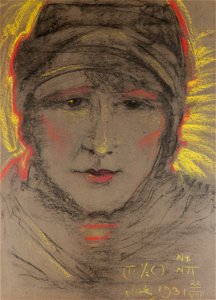 Witkacy - Portret Janiny Turowskiej , 1931
