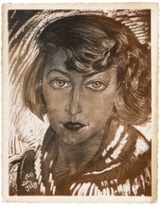 Witkacy - Portret Olgi Niewskiej, 1933, Muzeum Narodowe w Warszawie