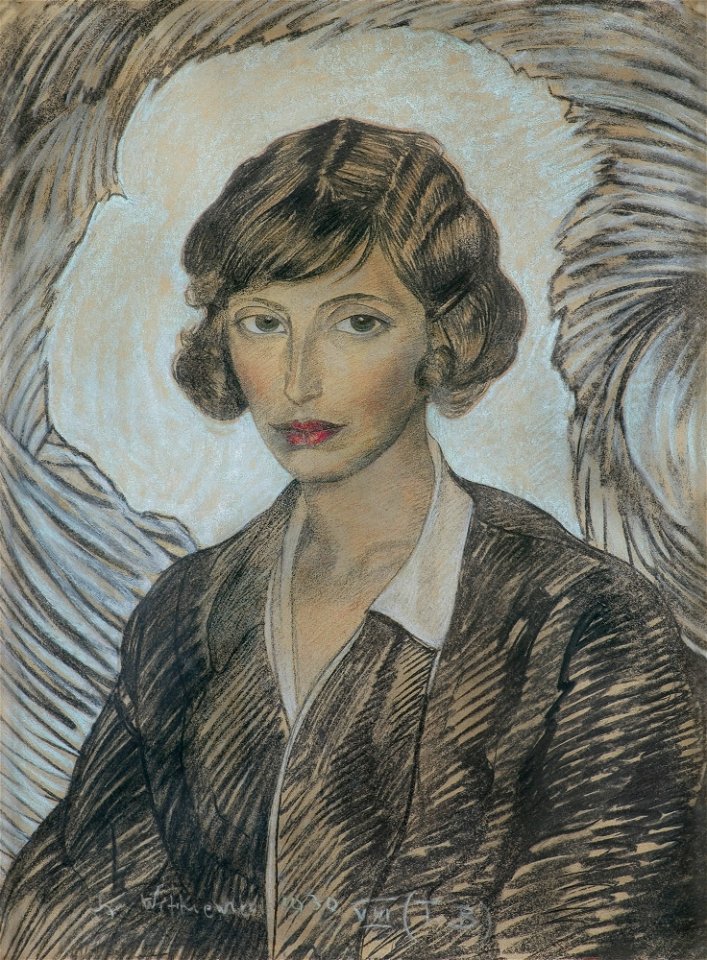 Witkacy - PORTRET ZOFII Z MINKIEWICZÓW GLASSOWEJ, 1930