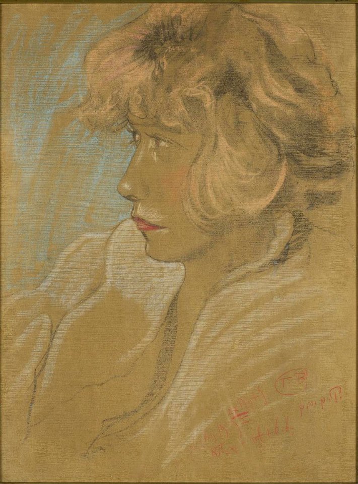 Witkacy - Portret Olgi Wojakowej, 1929-01-27