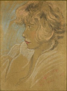 Witkacy - Portret Olgi Wojakowej, 1929-01-27