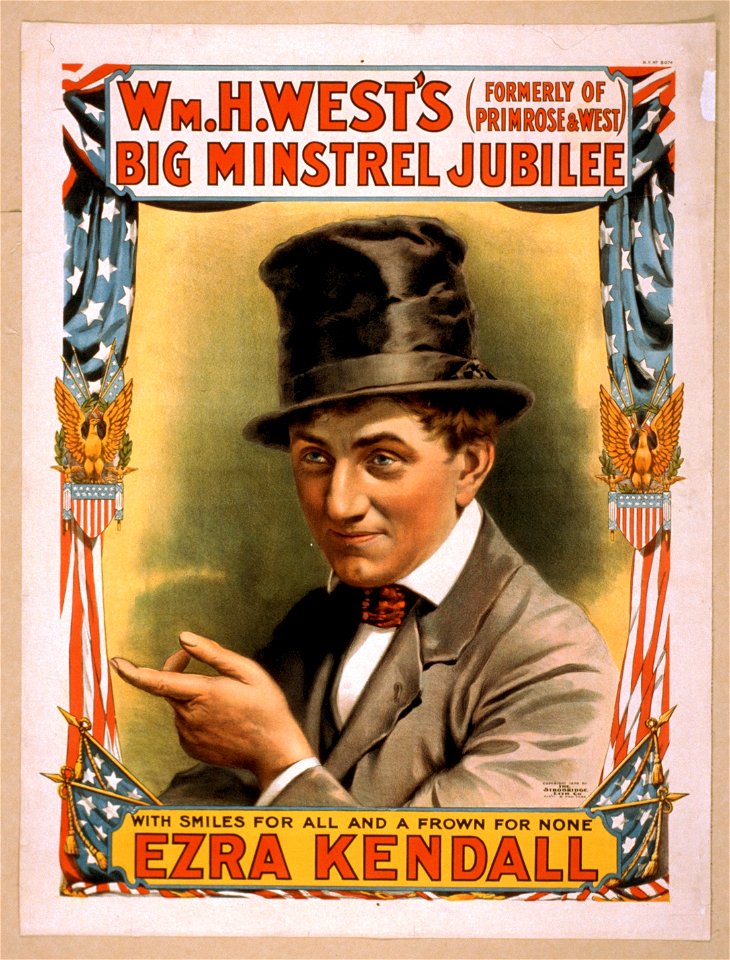 Wm. H. West's Big Minstrel Jubilee (formerly of Primrose & West). LCCN2014637045