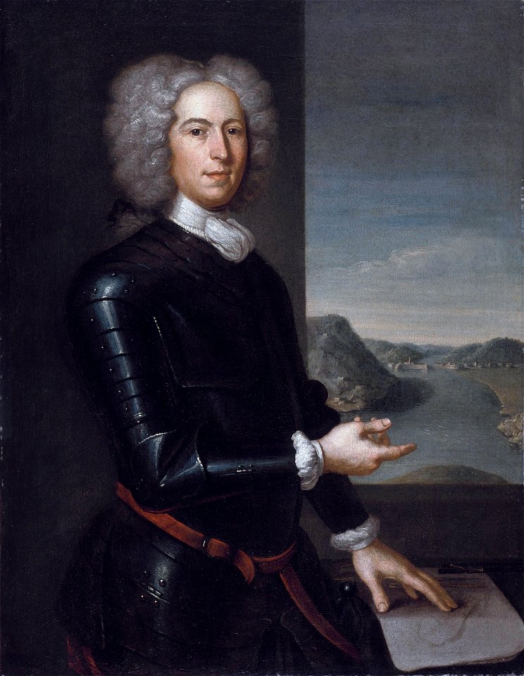 WLA lacma Smibert Scotland portrait of Paul Mascarene